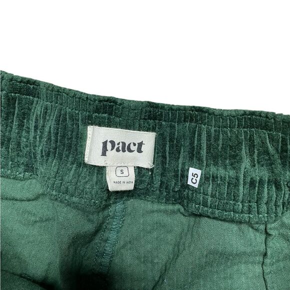 NWOT Pact Green Casual Wide-Leg Bottoms Size Small - Picture 7 of 8